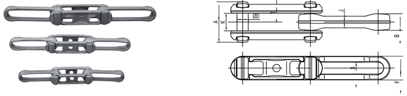 Drop-gesmede kettings5