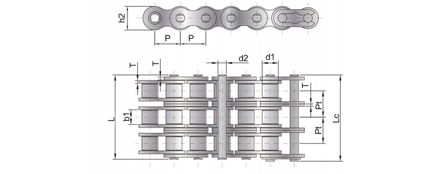 Chaînes d'entraînement SS04