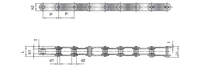 SS Lumber Conveyor Chain2