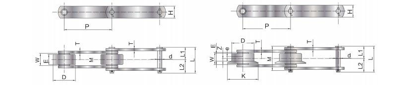 SS RF Type Conveyor Chains3