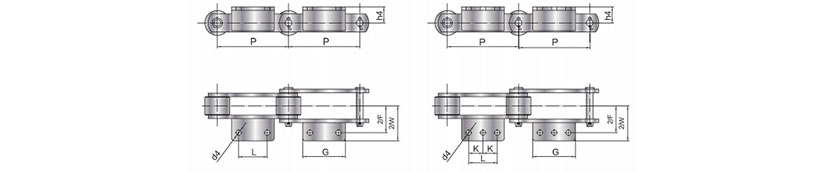 SS RF Type Conveyor Chains5