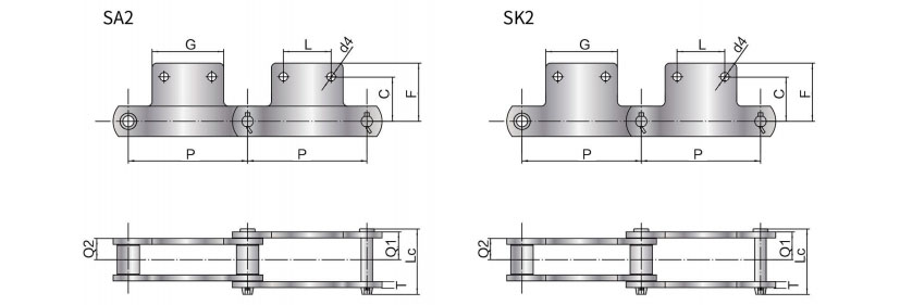 SS RF Type Conveyor Chains7