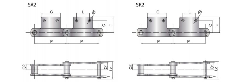 SS RF ಪ್ರಕಾರದ ಕನ್ವೇಯರ್ ಚೈನ್ಸ್7