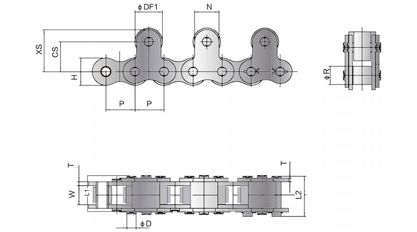 SS Top Roller Conveyor Chains3