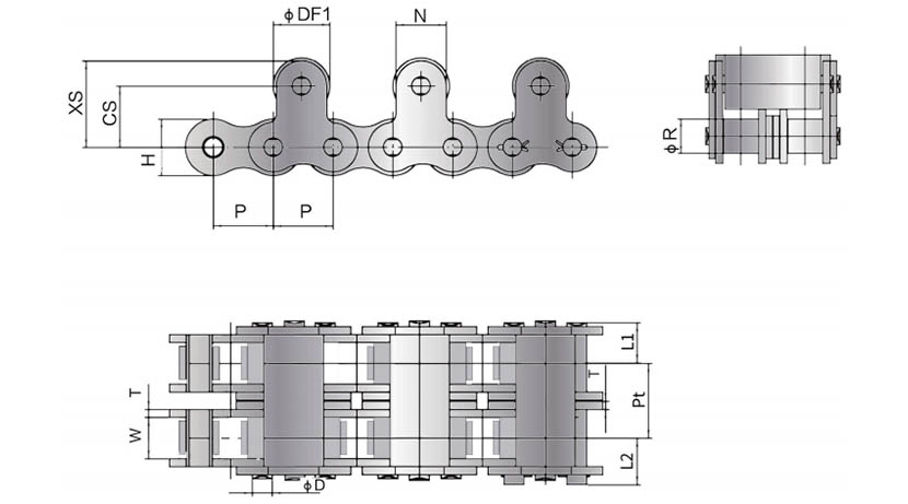 SS Top Roller Conveyor Chain4