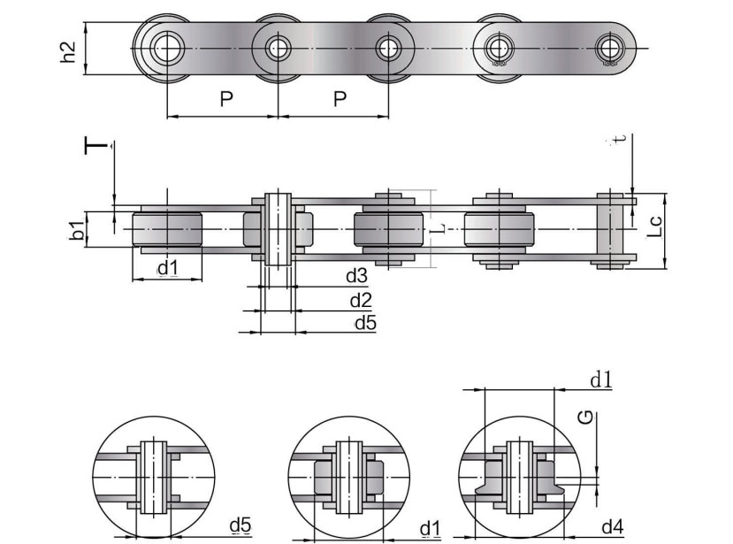 SS ZC Series Conveyor Chains12