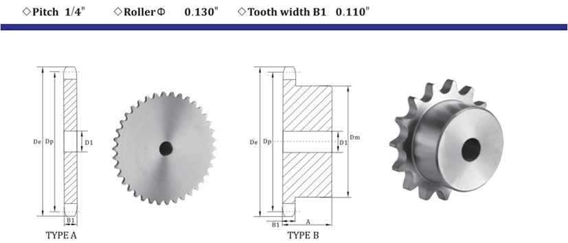 સ્ટોક બોર Sprockets001