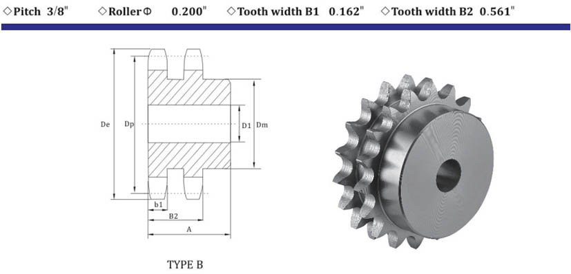 Saham bore Sprockets005